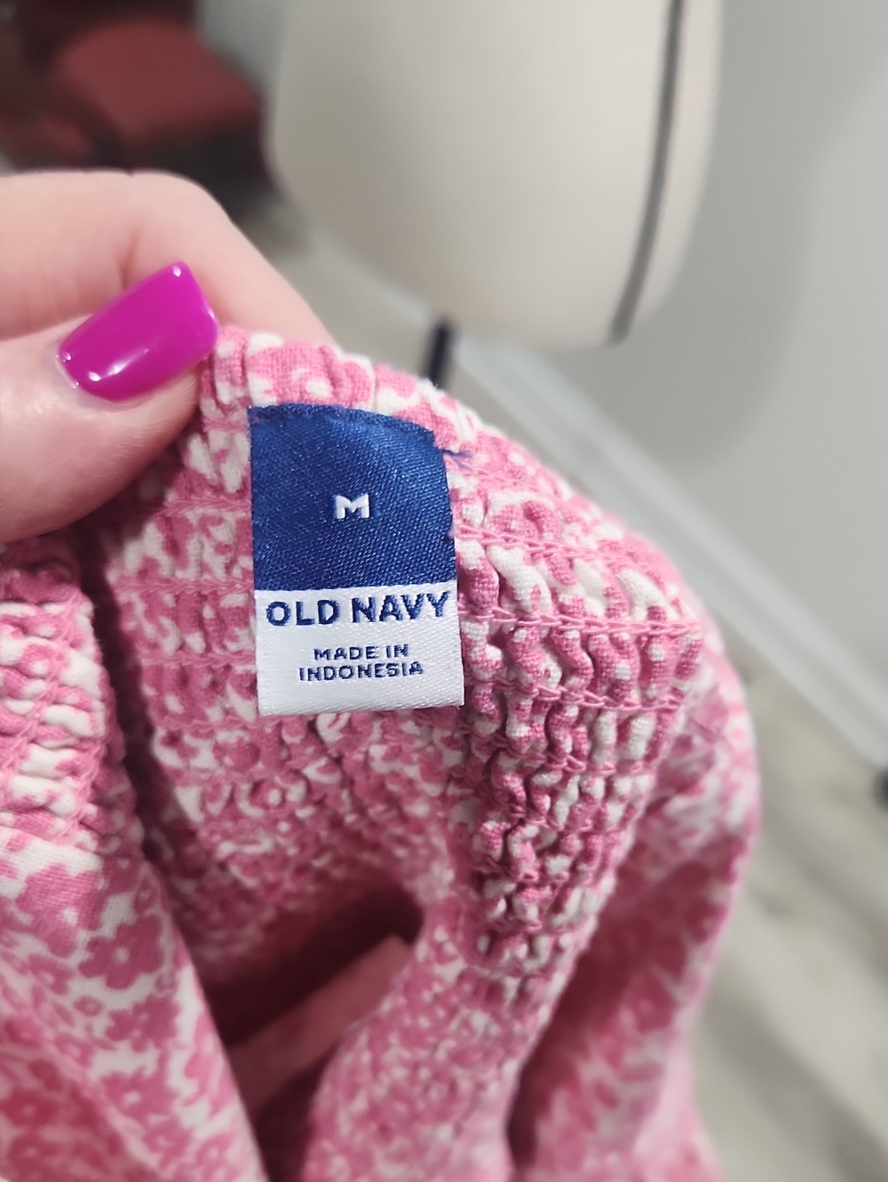 NWT. Old Navy Fit & Flare Cami Mini Dress Linen Blend Barbiecore Cottagecore - Picture 8 of 10